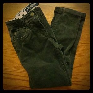 Mini Boden Size 7 Charcoal Grey Cords